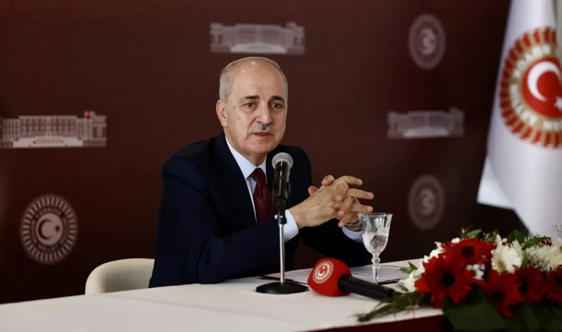 Türkiye Büyük Millet Meclisi (TBMM) Başkanı Numan Kurtulmuş, medya kuruluşlarının
