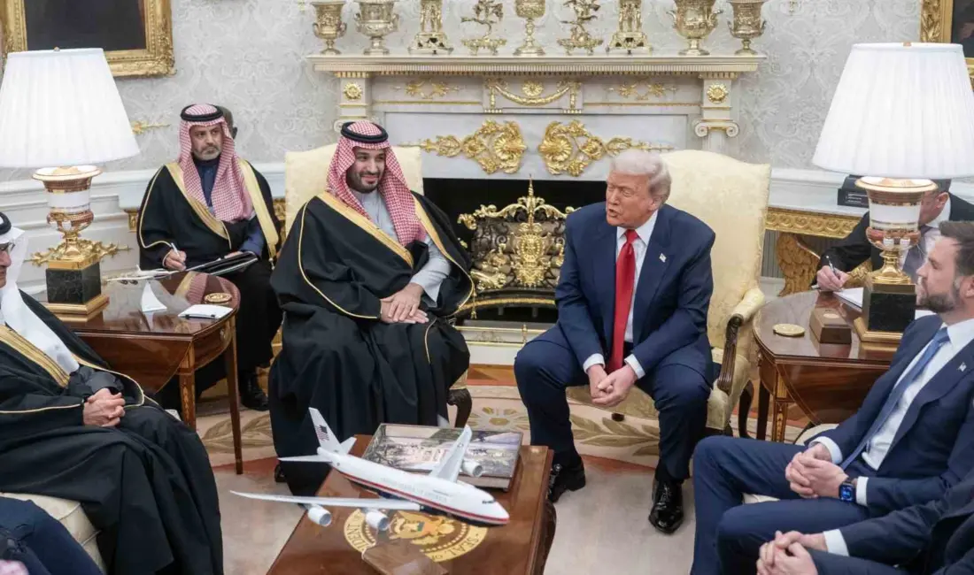 ABD Başkanı Donald Trump, Beyaz Saray’da Suudi Arabistan Veliaht Prensi