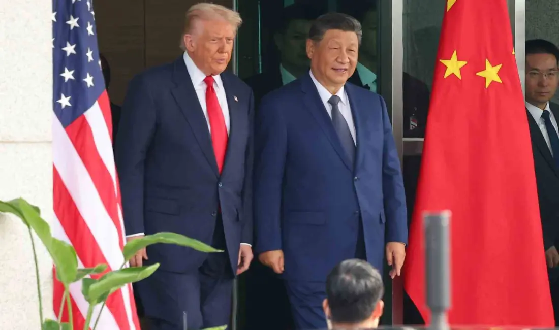 ABD Başkanı Donald Trump ile Çin Devlet Başkanı Xi Jinping,