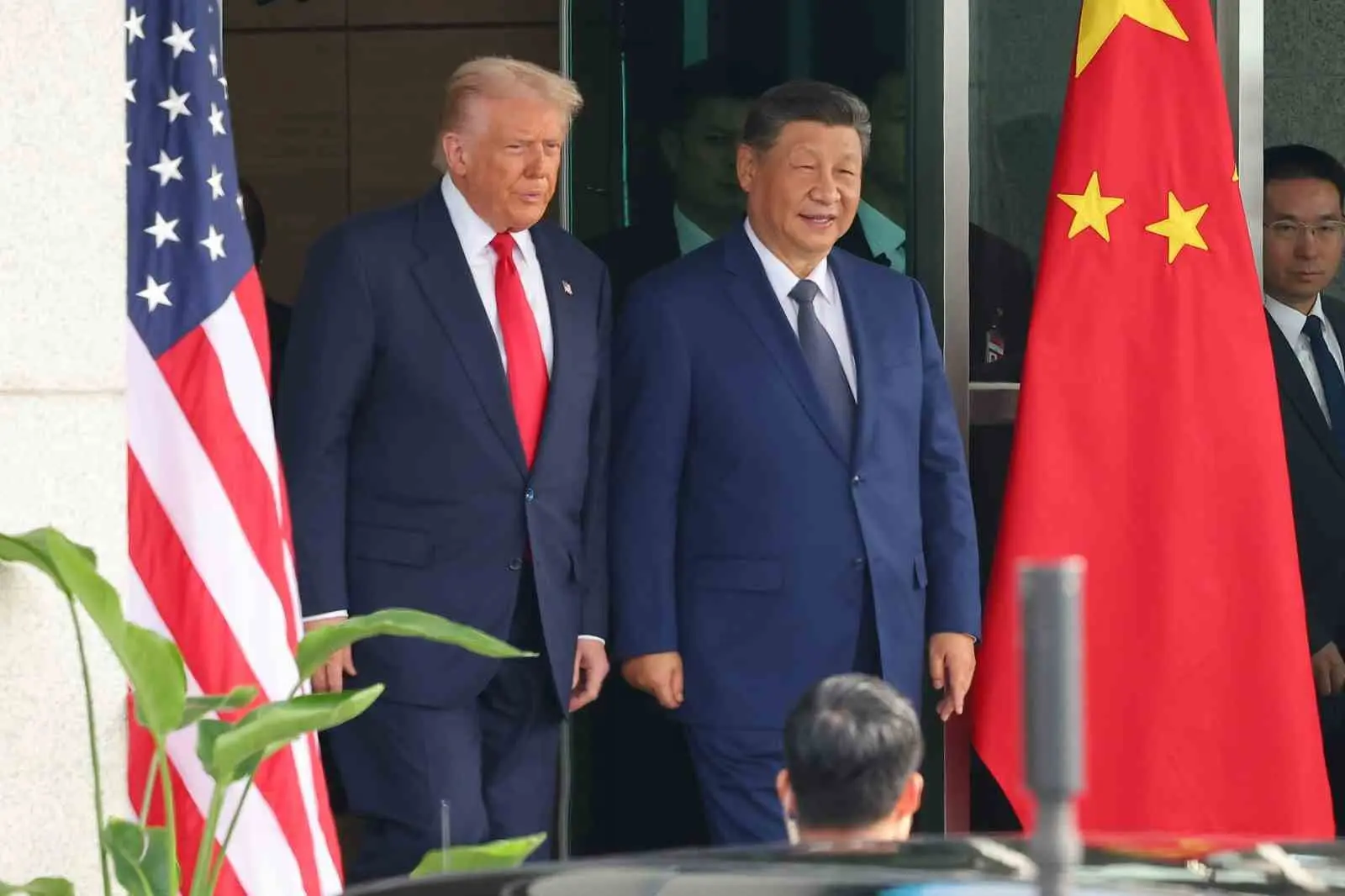 ABD Başkanı Donald Trump ile Çin Devlet Başkanı Xi Jinping,