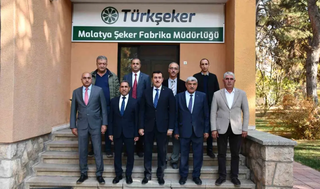 AK Parti Malatya Milletvekili Bülent Tüfenkci, Malatya Şeker Fabrikası’nı ziyaret