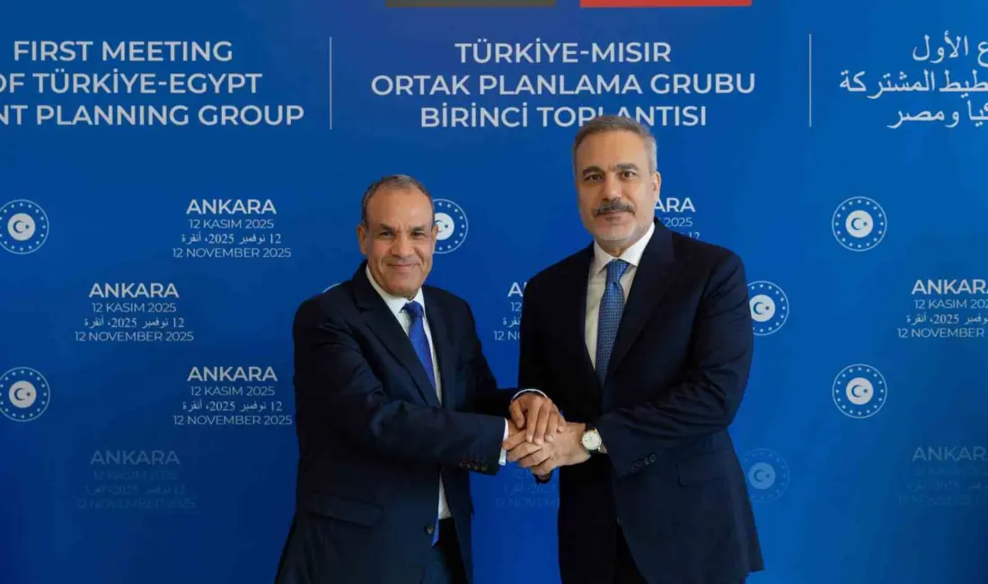Ankara’da Türkiye-Mısır Ortak Planlama Grubu Birinci Toplantısı başladı. Türkiye-Mısır Ortak