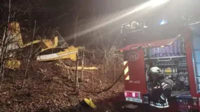 Türkiye’ye ait yangın söndürme uçağının Hırvatistan’ın Senj kenti yakınlarında düşmesi