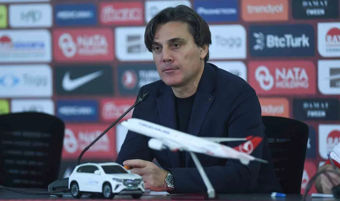 A Milli Futbol Takımı Teknik Direktörü Vincenzo Montella, Bulgaristan galibiyetinin