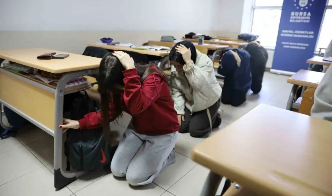 Bursa Büyükşehir Belediyesi, olabilecek afet ve acil durumlara karşı hazırlıklı