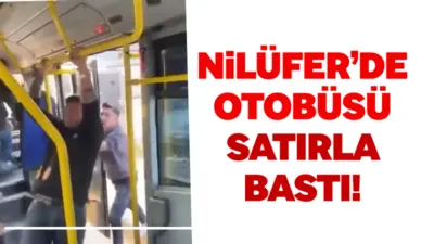 Bursa’nın Nilüfer ilçesinde otobüste tartışmaya başlayan tartışma kavgaya dönünce, taraflardan
