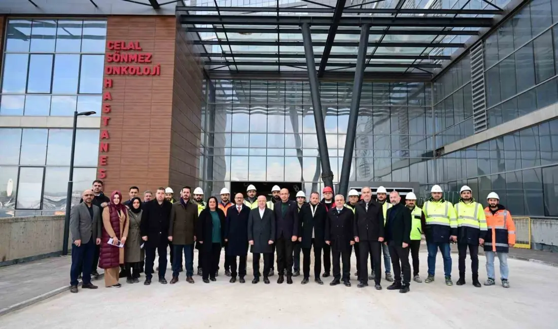 AK Parti Bursa İl Başkanı Davut Gürkan, Acemler’de yapımı devam