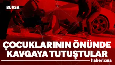 Bursa’nın Nilüfer ilçesinde Tofaş Spor Salonu’nda minik basketbolcular nedeniyle çıkan