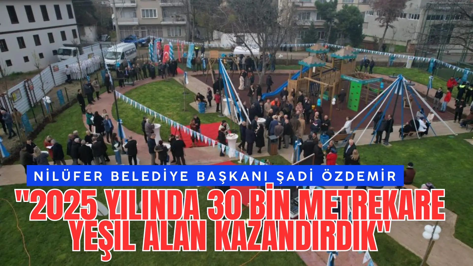 Nilüfer Belediyesi, kente değer katan projelerine bir yenisini daha ekledi.