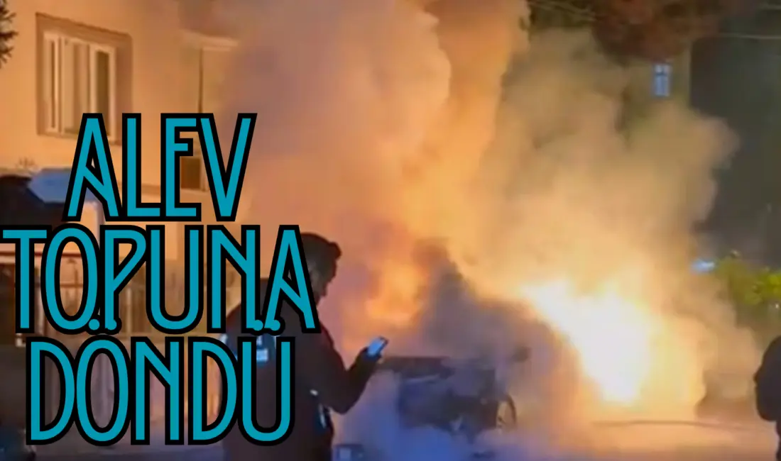 Bursa’nın merkez Nilüfer ilçesinde seyir halindeki otomobilde yangın çıktı. Edinilen
