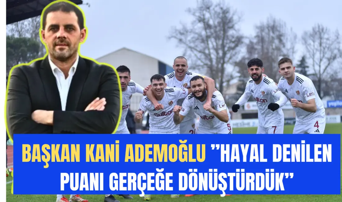 Sultan Su İnegölspor Başkanı Kani Ademoğlu, Kınık Maden Suları İnegöl