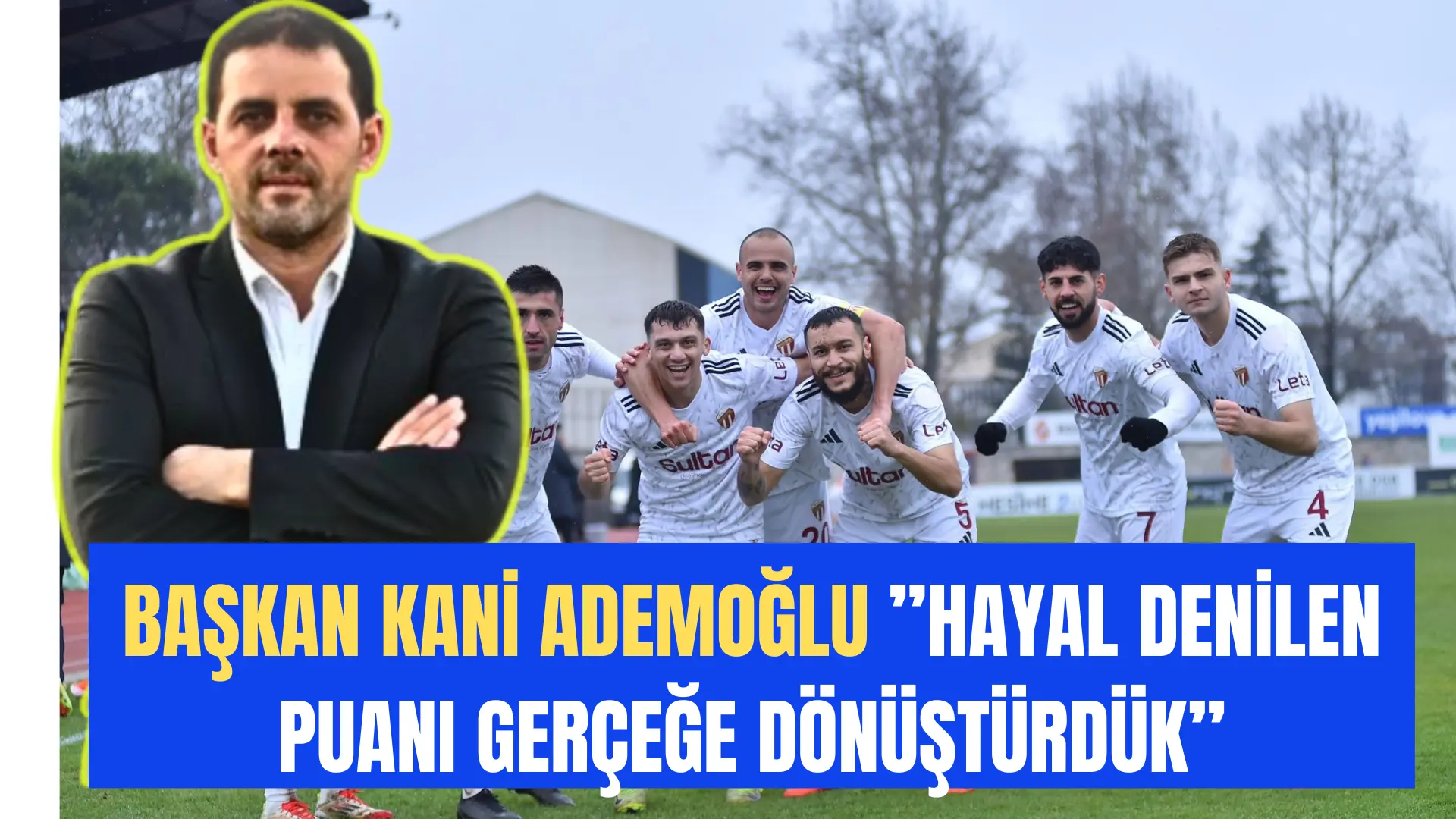 Sultan Su İnegölspor Başkanı Kani Ademoğlu, Kınık Maden Suları İnegöl
