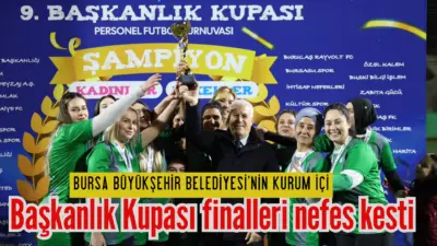 Bursa Büyükşehir Belediyesi’nin kurum içi iletişimi güçlendirmek adına düzenlediği ‘9.