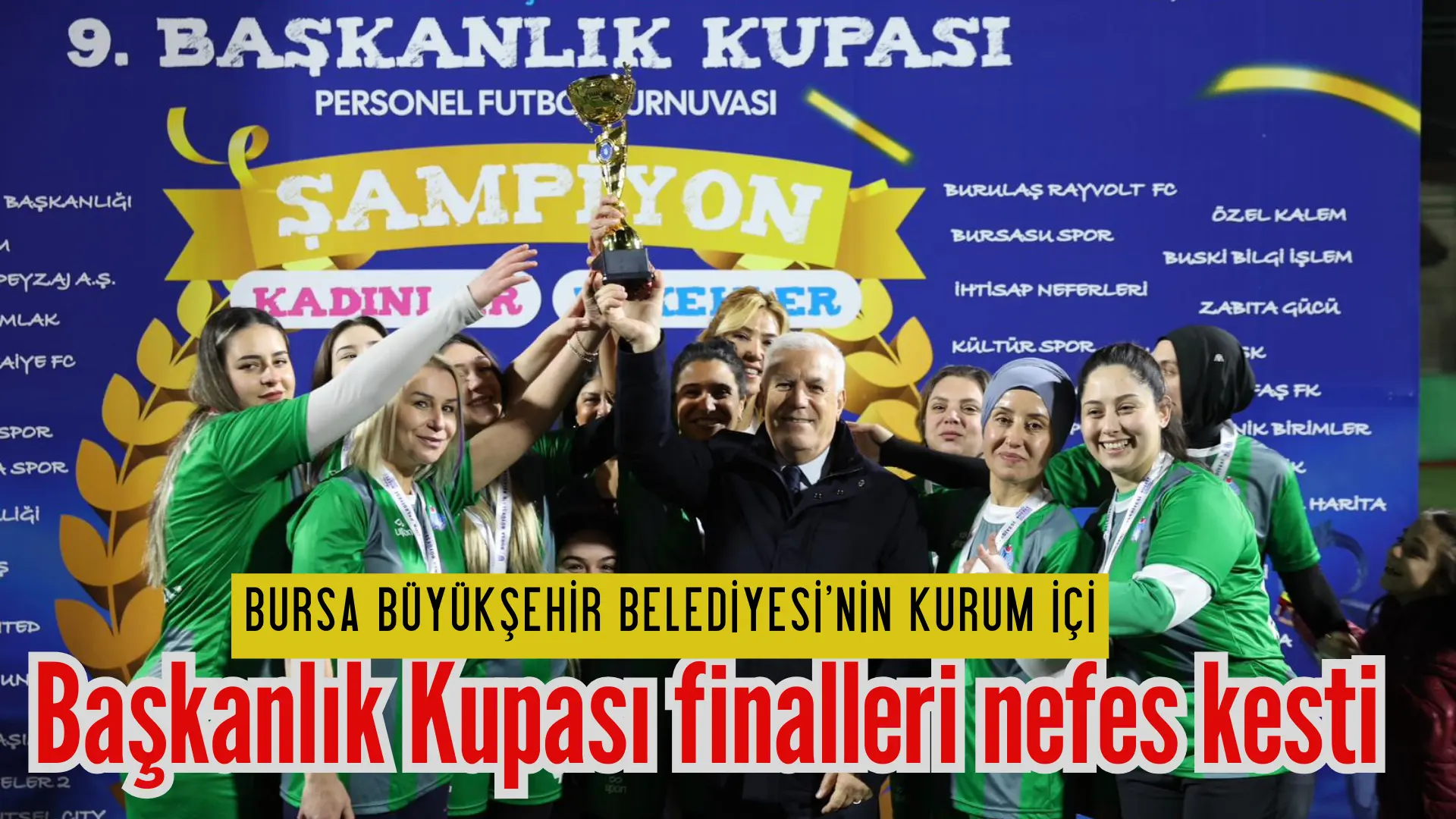 Bursa Büyükşehir Belediyesi’nin kurum içi iletişimi güçlendirmek adına düzenlediği ‘9.