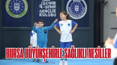 Bursa Büyükşehir Belediyesi’nin Kış Spor Okulları’nda üçüncü dönemin ardından sertifikalarını