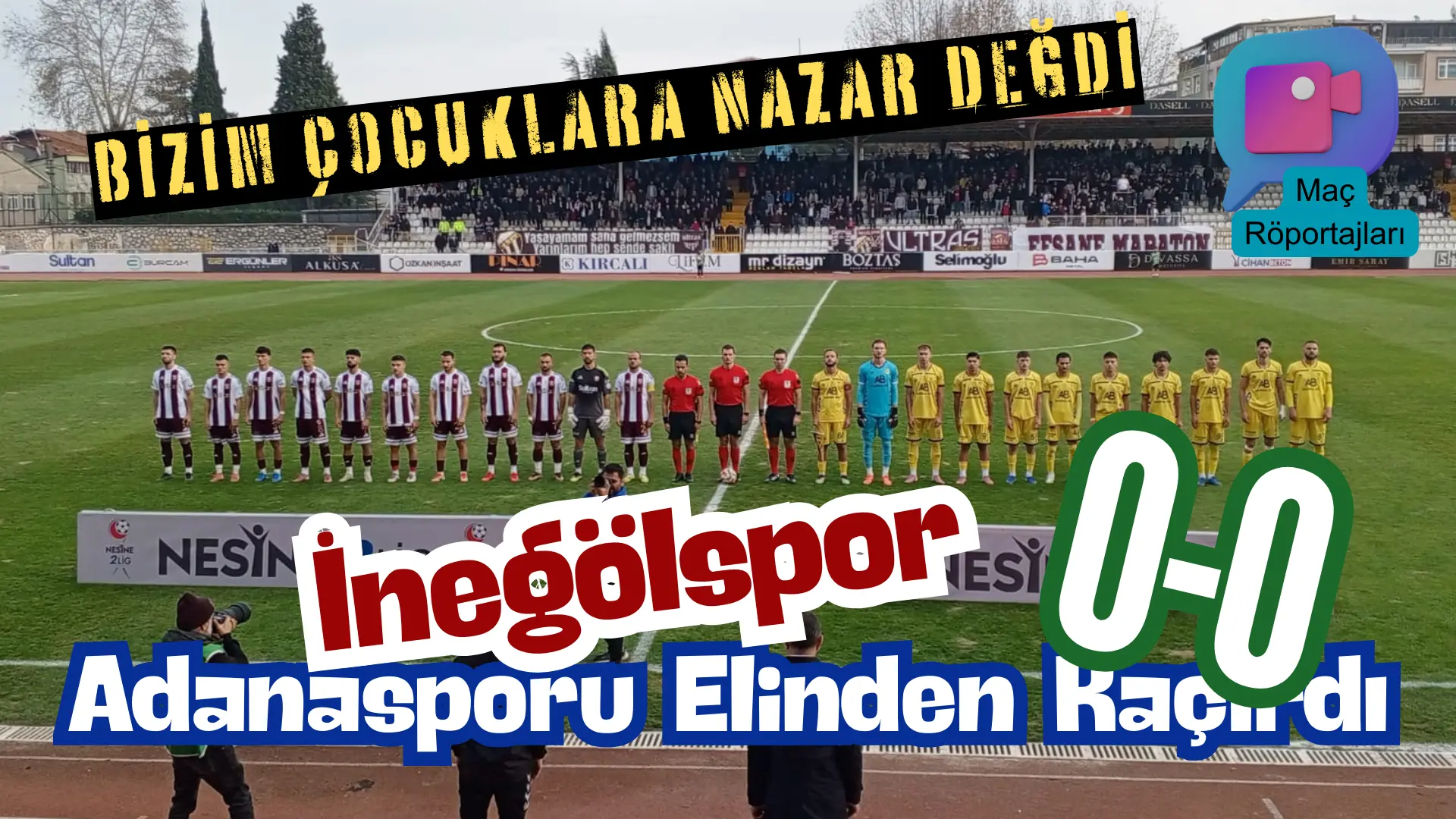 Ligin 14. Hafta maçında sahasında ağırladığı Adana 01 FK ile