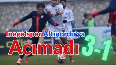 İnegölspor Altınordu'ya acımadı