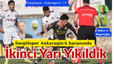 Adana FK maçında alınan ceza nedeniyle seyircisiz maçta Sultansu İnegölspor,ilk
