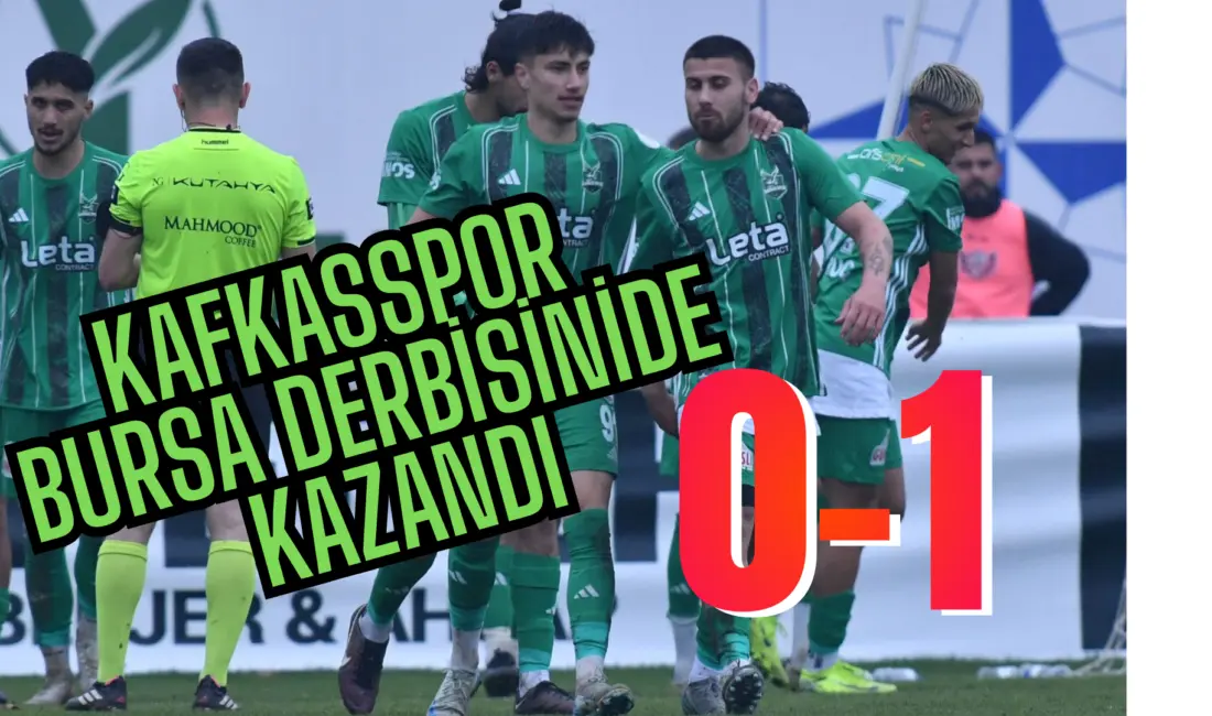 BİR DEPLASMAN ZAFERİ DAHA DERBİ MAÇINDAN GELDİ.   