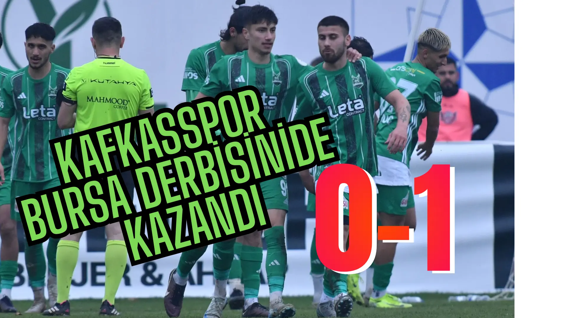 BİR DEPLASMAN ZAFERİ DAHA DERBİ MAÇINDAN GELDİ.   