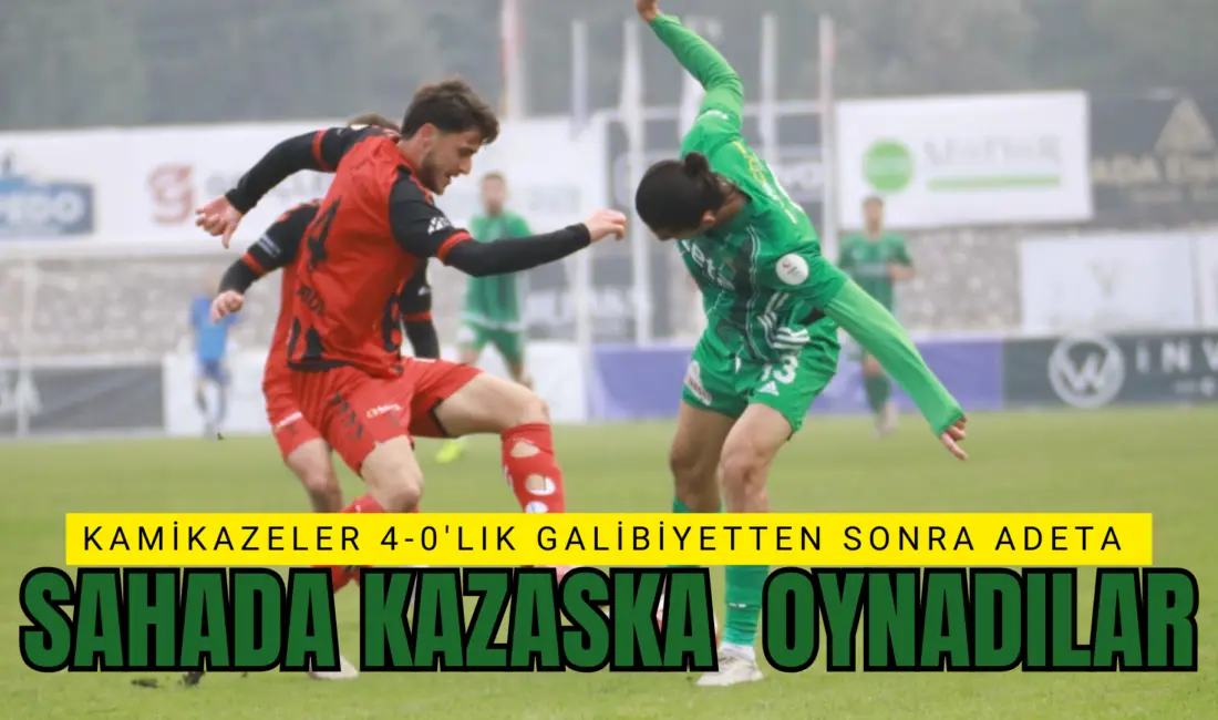 TFF 3.lig temsilcimiz İnegöl Kafkasspor sahasında Galata Spor Kulübünü 4-0