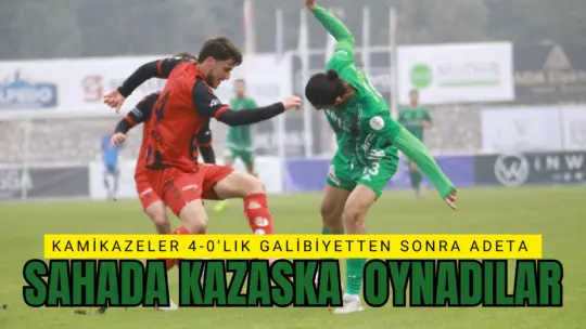 TFF 3.lig temsilcimiz İnegöl Kafkasspor sahasında Galata Spor Kulübünü 4-0