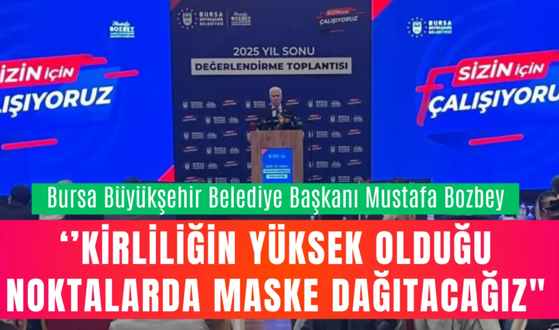 Bursa Büyükşehir Belediye Başkanı Mustafa Bozbey, kentin 2050 yılını kapsayan