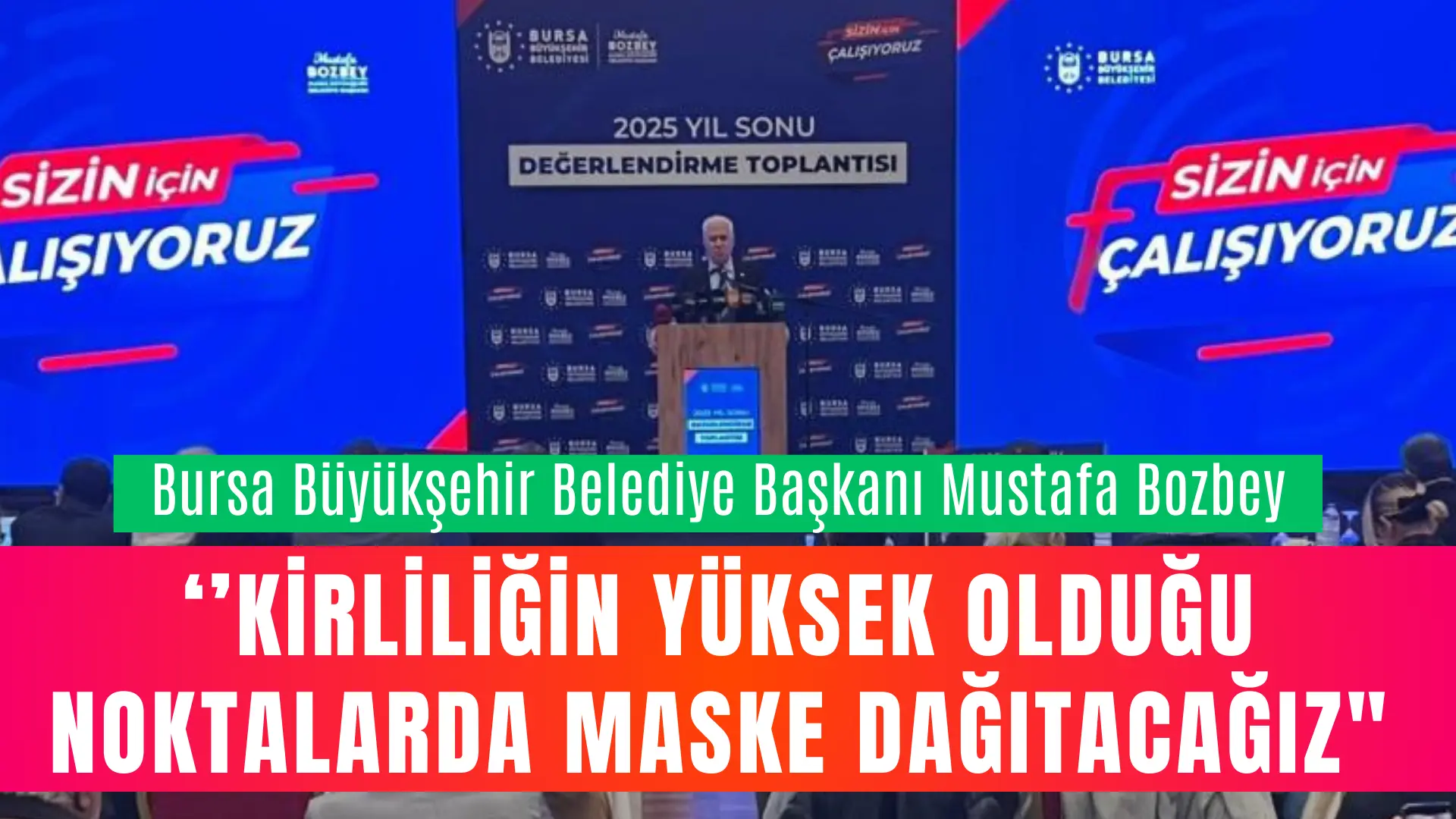 Bursa Büyükşehir Belediye Başkanı Mustafa Bozbey, kentin 2050 yılını kapsayan
