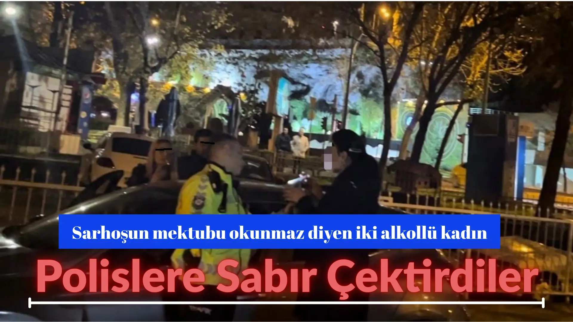 Bursa’da trafik uygulamasında 1.96 promil alkollü çıkan kadın sürücü, polislere