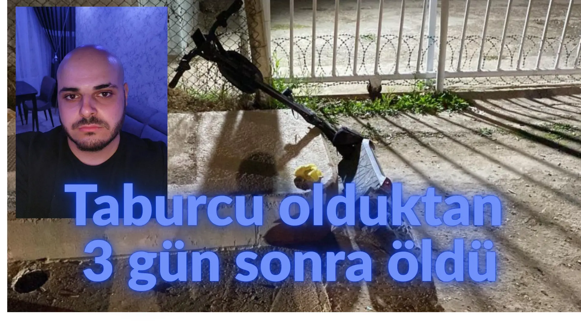 Bursa’nın İnegöl ilçesinde meydana gelen kazada otomobil ile çarpışan scooter