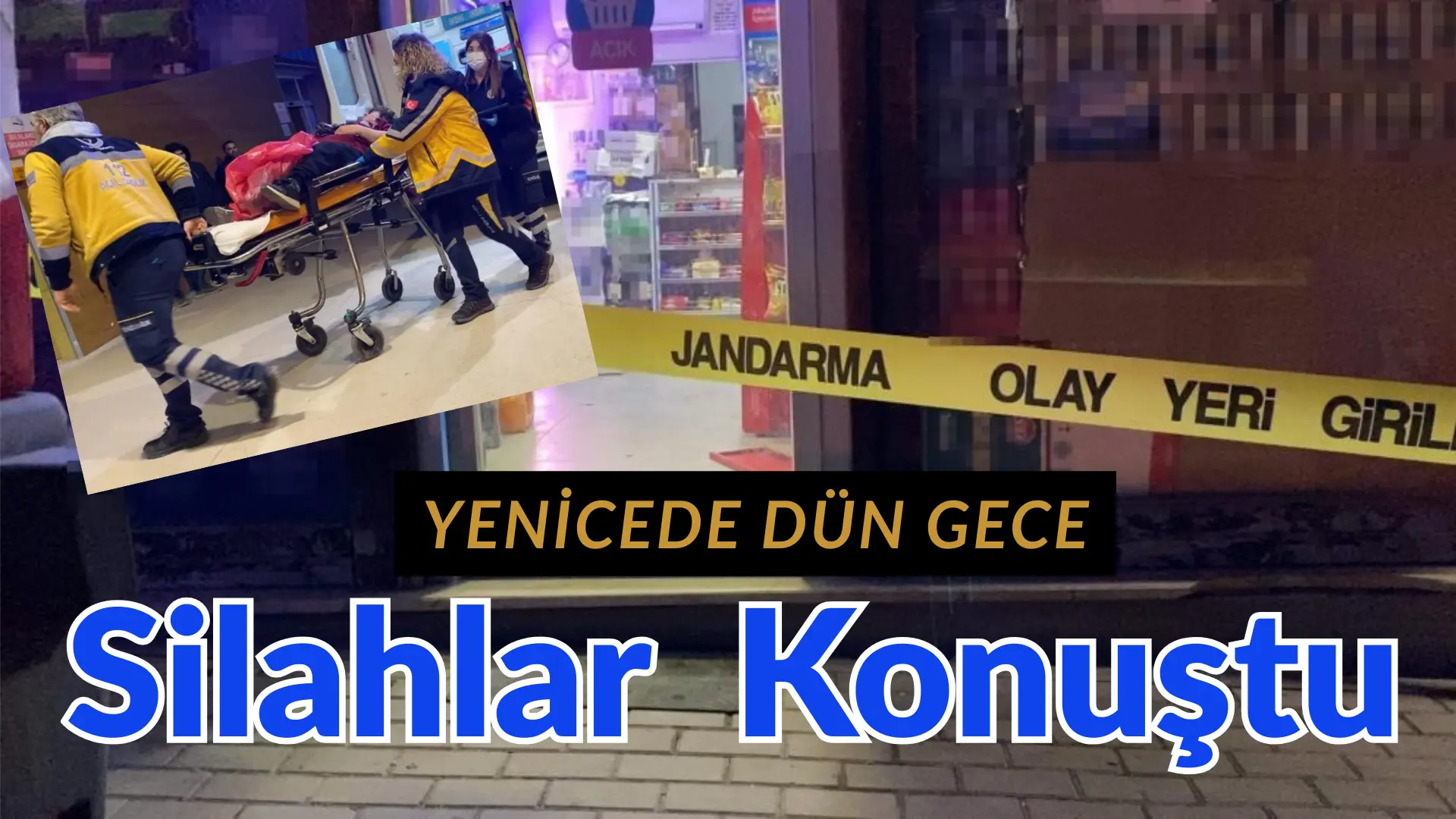 Bursa’nın İnegöl ilçesinde faaliyet gösteren tekel bayine bir şahıs tarafından