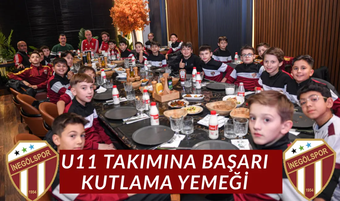 Sultan Su İnegölspor’umuzun U11 takımı, kendilerinden 1 yaş büyüklerin mücadele