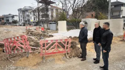 Cumhuriyet Halk Partisi İnegöl İlçe Başkanı Zemci Şahin ve yönetim