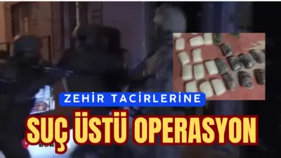 Bursa İl Emniyet Müdürlüğü Narkotik Suçlarla Mücadele Şube Müdürlüğü ekipleri,