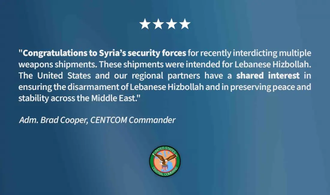 ABD Merkez Kuvvetleri Komutanlığı (CENTCOM) Komutanı Amiral Brad Cooper, “Suriye