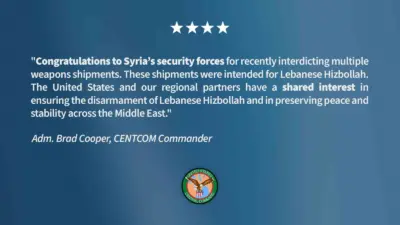 ABD Merkez Kuvvetleri Komutanlığı (CENTCOM) Komutanı Amiral Brad Cooper, “Suriye