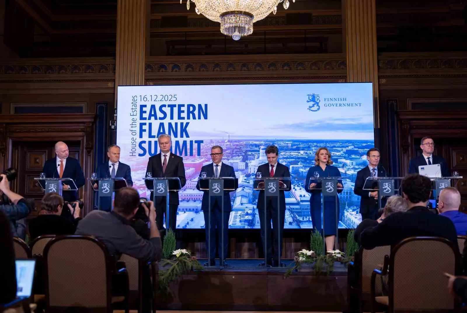 Avrupa Birliği (AB) dahilindeki Doğu Kanadı ülkelerinin liderleri Finlandiya’nın başkenti