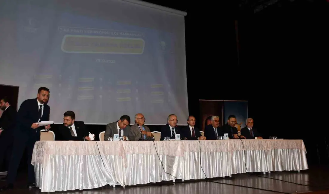 AK Parti Vezirköprü 97. İlçe Danışma Meclisi Toplantısı’nda teşkilat çalışmaları