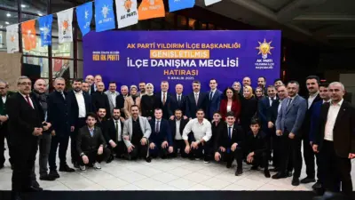 Bursa’da Ak Parti Yıldırım teşkilatlarına 7 binden fazla yeni üye