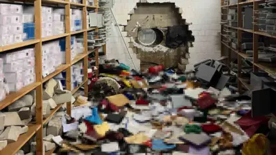 Almanya’nın Kuzey Ren Vestfalya eyaletinde yer alan Gelsenkirchen kentinde Noel