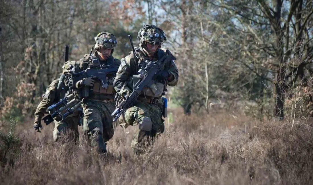 Almanya’da kimliği belirsiz hırsızlar, Alman ordusunun kullanımı için üretilen yaklaşık