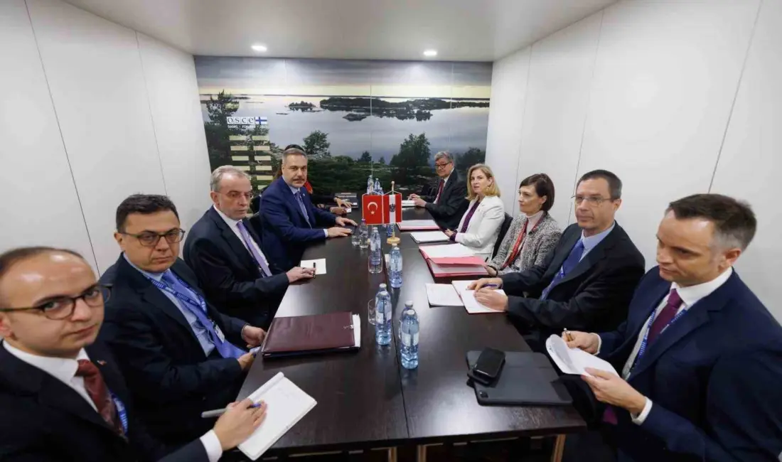 Dışişleri Bakanı Hakan Fidan, Avrupa Güvenlik ve İşbirliği Teşkilatı (AGİT)