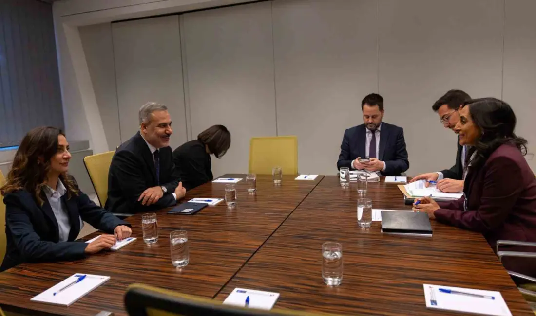 Dışişleri Bakanı Hakan Fidan, NATO Dışişleri Bakanları Toplantısı için bulunduğu