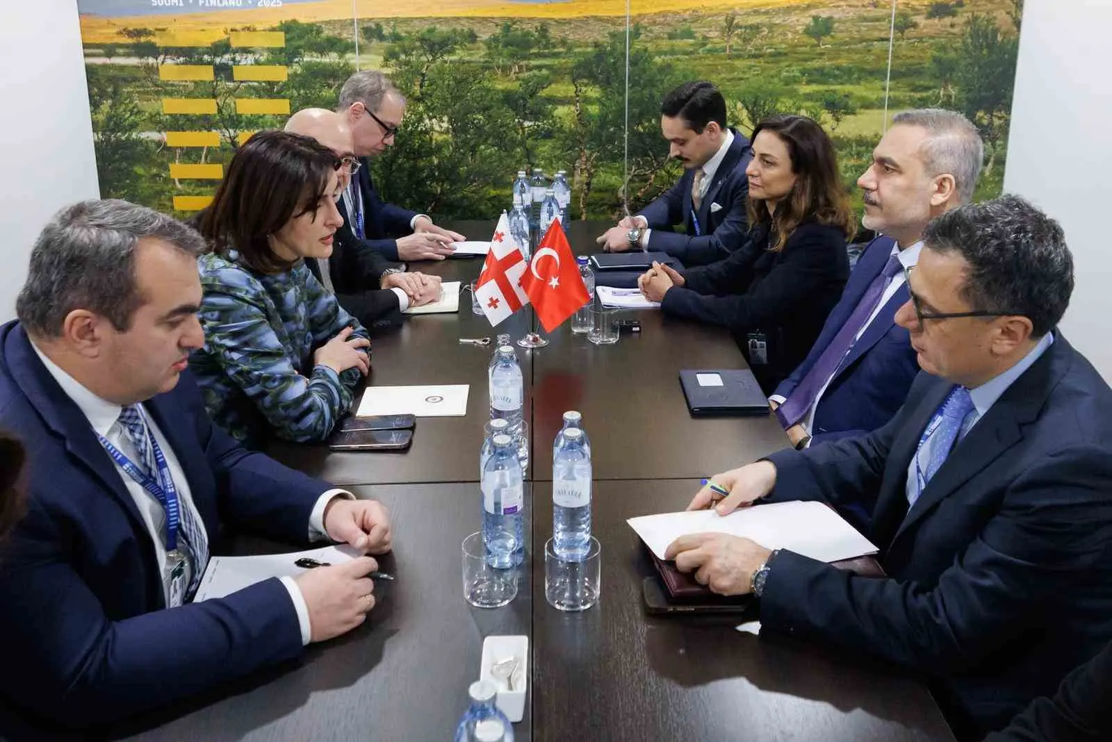 Dışişleri Bakanı Hakan Fidan, Viyana’da Gürcistan Dışişleri Bakanı Maka Botchorishvili