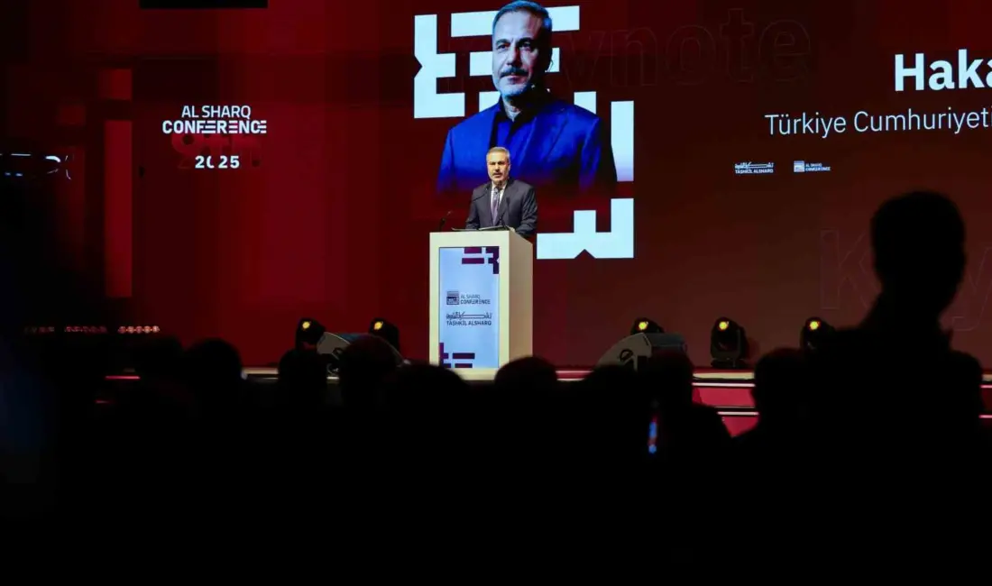 İstanbul’da düzenlenen “Al Sharq Youth 9. Uluslararası Konferansı”nda açıklamalarda Dışişleri