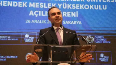 Sanayi ve Teknoloji Bakanı Mehmet Fatih Kacır, “Üretimde ve teknoloji