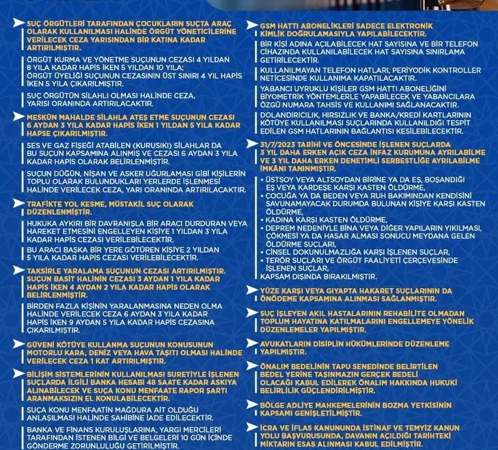 Adalet Bakanı Yılmaz Tunç, “Kanun teklifinin yasalaşma sürecinde emeği ve