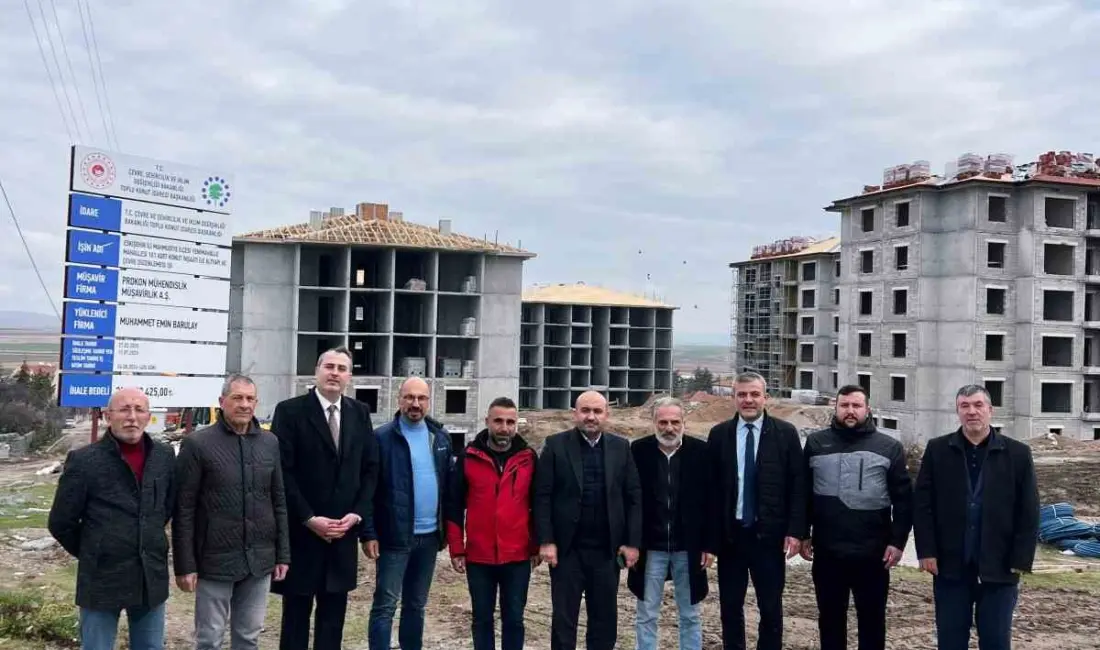 AK Parti İl Başkanı Gürhan Albayrak, Mahmudiye İlçesi’nde Toplu Konut