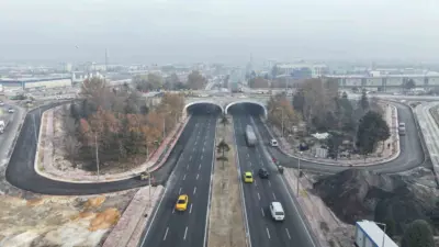 Konya Büyükşehir Belediyesi’nin, Ankara Yolu ile Adana Çevreyolu kesişimindeki Marangozlar