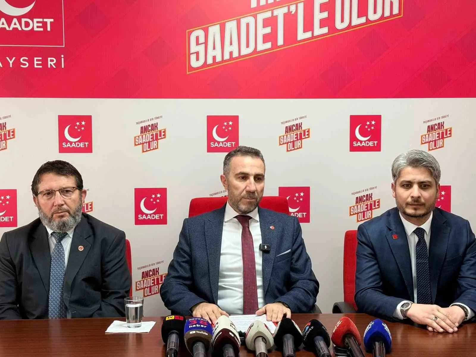 Saadet Partisi Kayseri İl Başkanı Erdal Altun; yaptığı basın açıklamasında